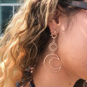 Constellation Drop Earrings